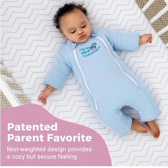 Baby Merlin's Magic Sleepsuit in Blue - Picture 2 of 5